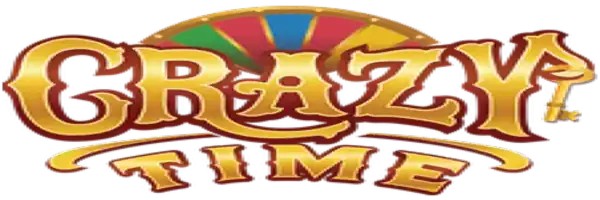 Crazy Time slot logo by Evolution at SlotsGem Casino