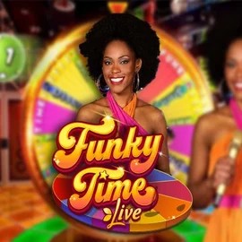 Live Casino logo of Funky Time from Evolution at SlotsGem Casino