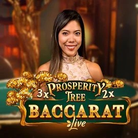 Live Casino logo of Prosperity Tree Baccarat from Evolution at SlotsGem Casino
