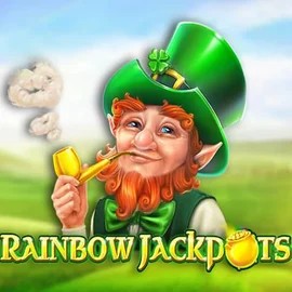 Rainbow Jackpots slot visual from Red Tiger Gaming available on slotsgem-it.it