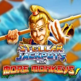 Try Stellar Jackpots with More Monkeys slot by Lightning Box Game on slotsgem-it.it – logo image