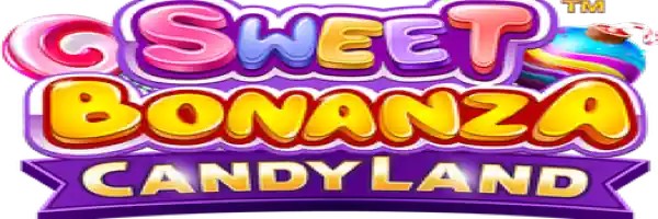 Sweet Bonanza Candy Land Live slot logo by Pragmatic Play at SlotsGem Casino
