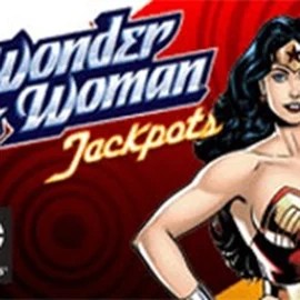 Wonder Woman Jackpots logo by Amaya at SlotsGem Casino